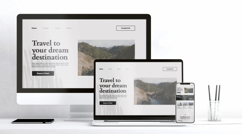 Κατασκευή επαγγελματικής ιστοσελίδας - Responsive Design